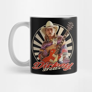 Vintage 80s Dickey Betts Mug